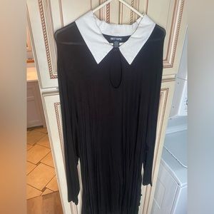 Wednesday Adams Style Dress 5x Plus Size Hot Topic